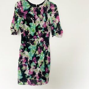 Whistles Floral Dress Silk Blend Size US 6